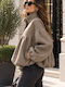 Women's Winter Puffer Jacket Beige