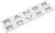 Range Rover Logo Badge Sticker Matte Silver 30mm X 520mm 1 Piece Zemb-land-07