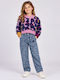 Kids Long-Sleeved Sweater Pink