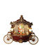 Aj Christmas Illuminated Decorative Figurine with Music and Motion 26x22cm