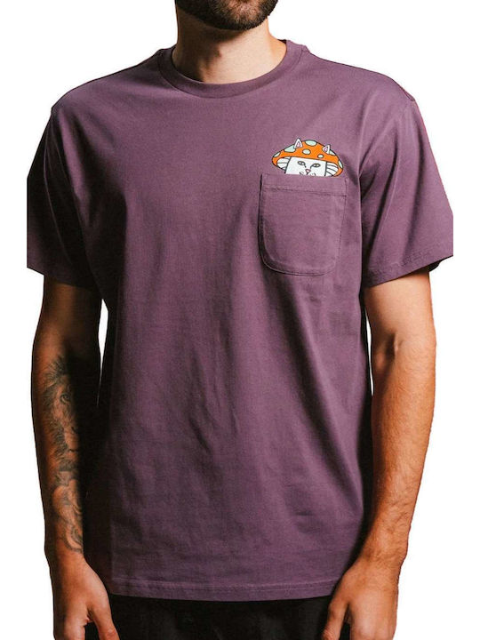 Rip N Dip Pocket T-shirt Burgundy
