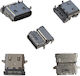 DC Power Jack Socket for Dell Laptops, USB Type-C Board Mounting Socket, Code 31209