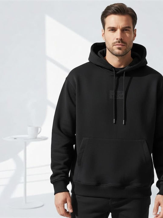 Black Hooded Sweatshirt