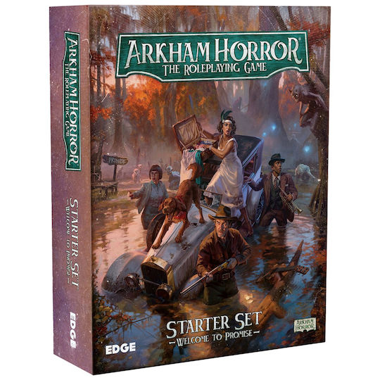 Arkham Horror RPG Welcome to Promise – Set de început pentru joc de rol în limba engleză