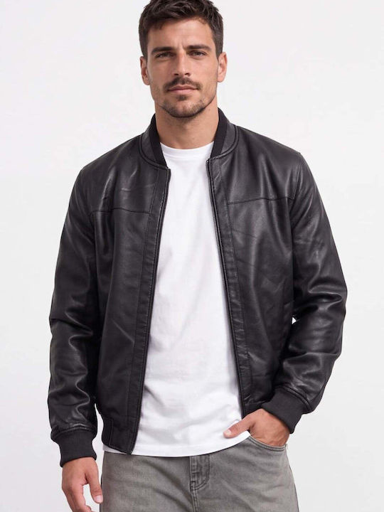 Ben Tailor Schwarze Lederjacke