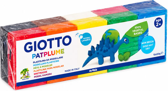 Patplume Modeling Clay with 10 Colors for Ages 2+ (Various Colors)