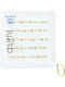 Asimi Faux Gold Plated Nose Piercing Surgical Steel 316l 1 Piece Gold Plated