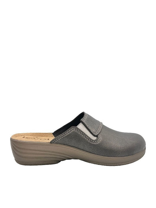 Level Anatomic Grey Women's Winter Slippers