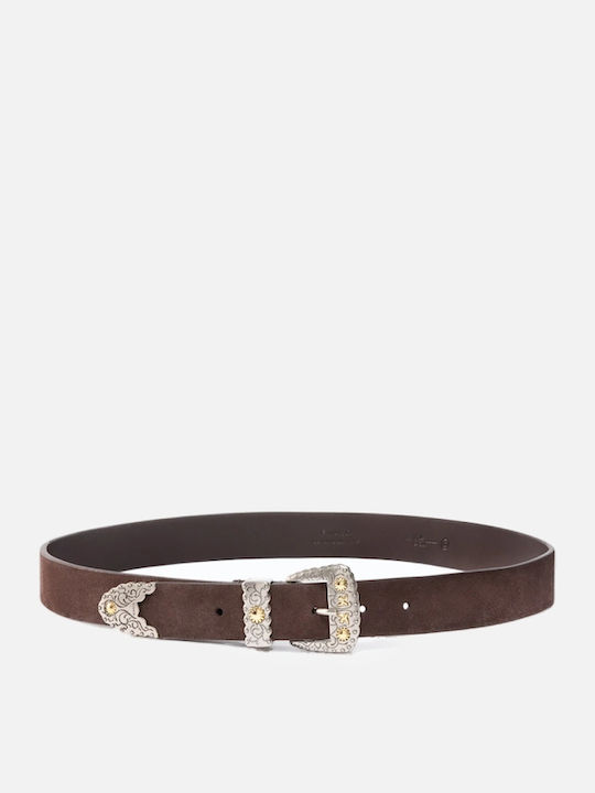 Pinko Brown Leather Women's Belt