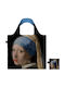 Shopping Bag Fabric Loqi Pix & Love Girl A Pearl Earring