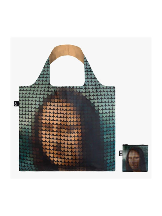 Τσάντα Ψώνια Shopping Bag Υφασμάτινη Loqi Pix & Love Mona Lisa