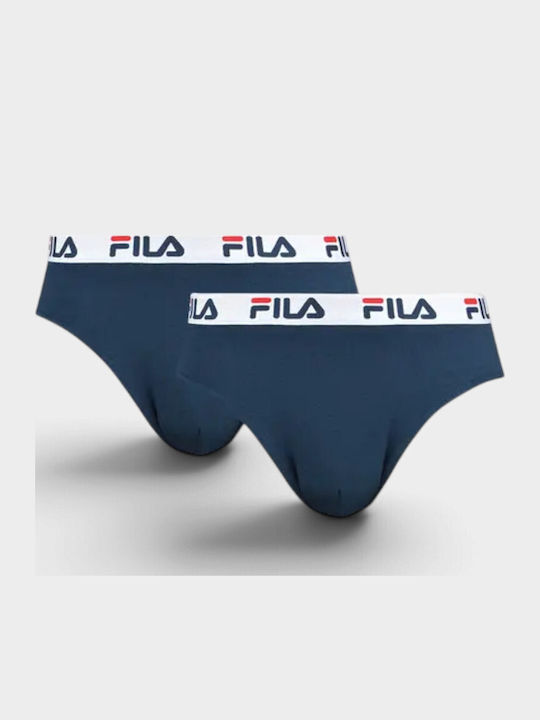 FILA Urban Herren Slips Blau 2Pack