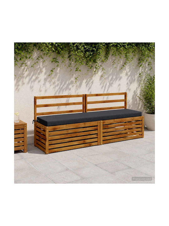 vidaXL Gartenbankkissen Soest Dunkelblau 2 Stk....