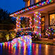 Christmas Tube Lights 400 Light Bulbs 20m IP44