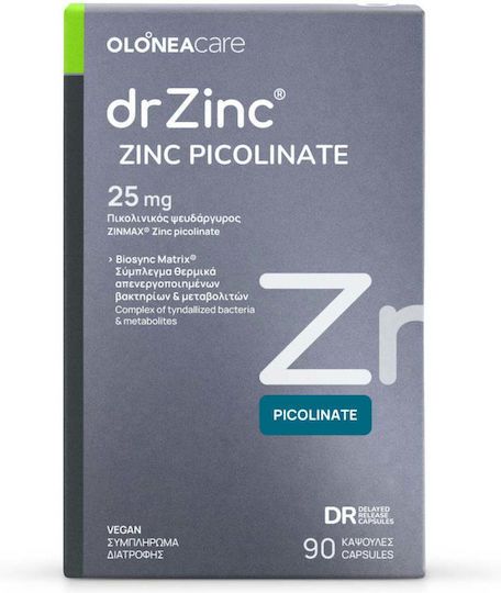 Olonea Dr Zinc Zinkpicolinat 25 mg 90 Kapseln