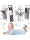 Queen Mother Kids' Socks Black and White