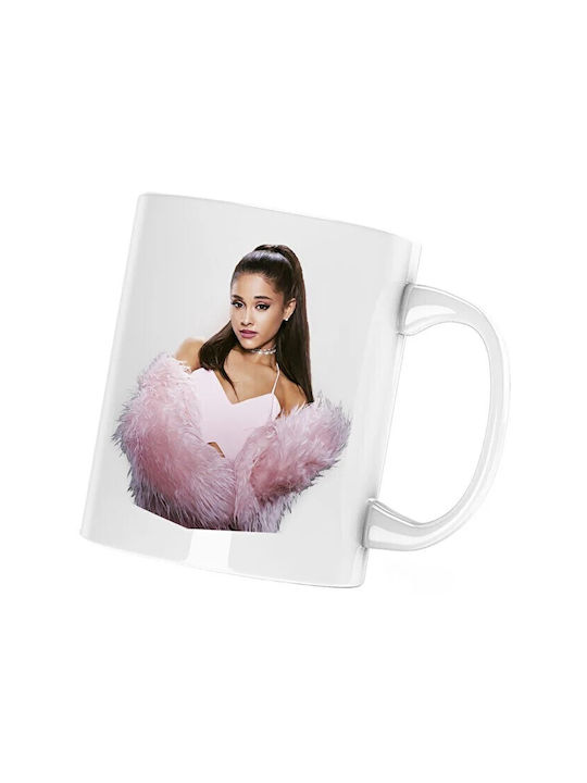 Ariana Cană Ceramică Albă 330 ml