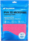 Elerein 3D PVA General Use Microfiber Cleaning Cloth Pink 30x30 cm