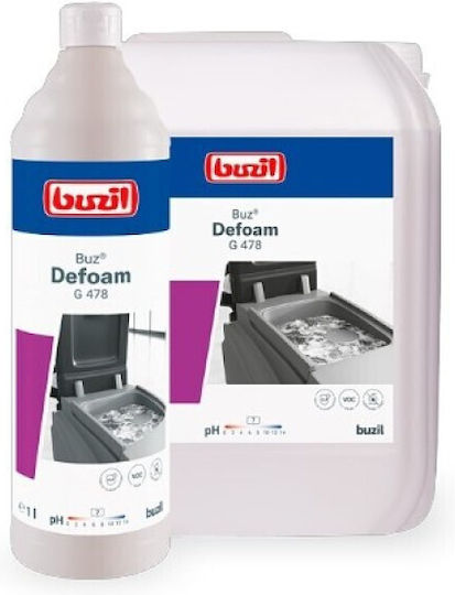 Buzil G478 Buz Defoam Professional Floor Cleaning Foam 12x1lt