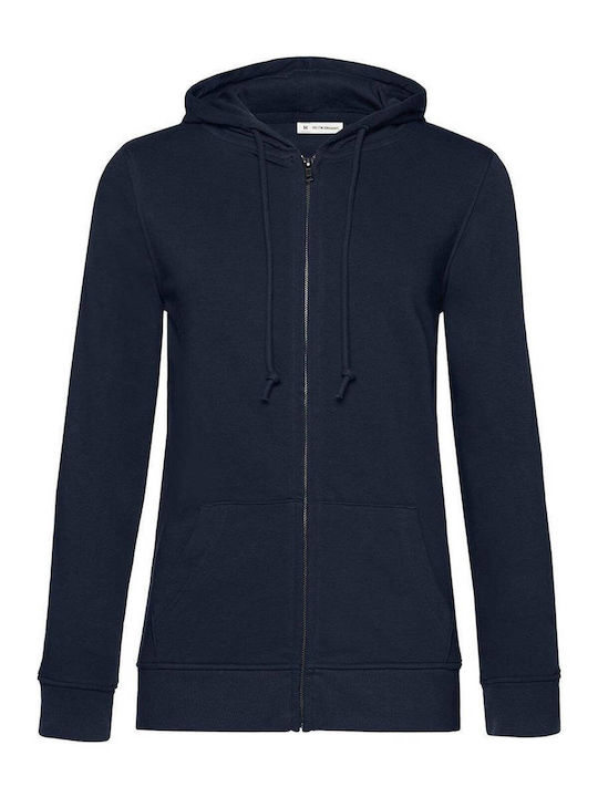 B&C Organic Γυναικείο Διαφημιστικό Φούτερ Navy Blue