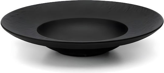 Yuk Tiefe Porzellanplatte Schwarz 27,5 cm