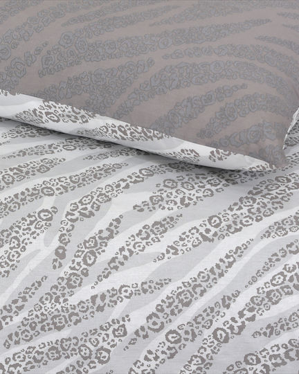 Kocoon Lakara Set Cearceafuri de Pat Single 160x270 cm Gri (3 Piese)
