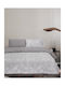 Kocoon Lakara Single Bed Fitted Sheet Set 100x200+30cm White (3pcs)