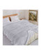 SpitiBazaar Single Velvet Blanket 160x240cm Grey