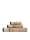 Anna Riska Kleio Hand Towel 30x50cm Beige 500gr/m² Weight