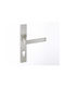 Best Design Front Door Lever with Plate No 21 Pair Black