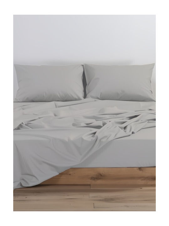 Nef-Nef Homeware Basic Σεντόνι Ημίδιπλο με Λάστ...