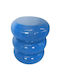 Runder Beistelltisch Blau L44xB44cm