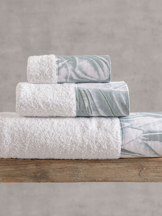 Rythmos Topaz 3-Piece Bath Towel Set Green 500 ...