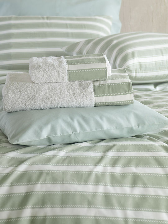 Rythmos Lesley 3-Piece Bath Towel Set Green 500...