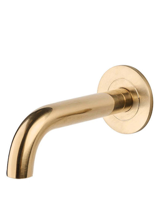 Viospiral Gold Mixing Bathtub Faucet