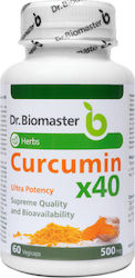 Dr. Biomaster Куркумин 60 Растителни Капсули Dr. Biomaster