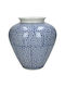 JK Home Decoration Decorative Porcelain Vase Multicolour 18x18xH20cm