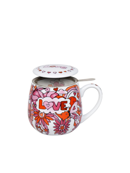 Konitz Friendship Love Tea Чаша от Порцелан с К...