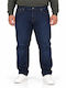 Мъжки Дънки Еластични Regular Fit Сини