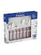 Tramontina 18/10 Stainless Steel Cutlery Set Pink 42 Pieces