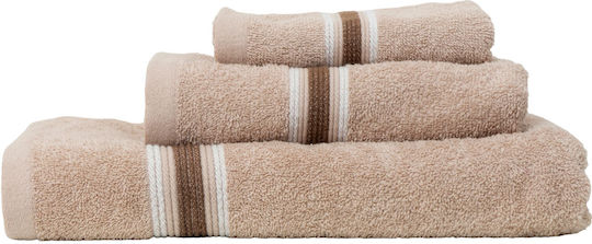 Anna Riska Body Towel 70x140cm Beige 450gr/m² Weight