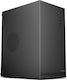 LC-6100MB-ON Mini Tower Computer Case Black