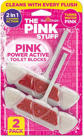 The Pink Stuff Block Λεκάνης με Άρωμα Φρεσκάδας 2x40gr