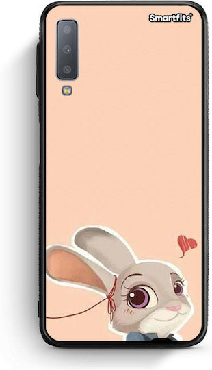 Smartfits Nick Wilde Judy Hopps Love 2 Калъф за Samsung Galaxy A7 2018