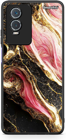 Smartfits Glamorous Pink Marble Vivo Y76 5g Y76s Y74s Θήκη