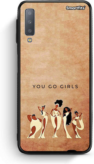 Smartfits You Go Girl Samsung Galaxy A7 2018 Hülle