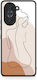 Smartfits Lineart Woman Huawei Nova 10 Hülle