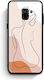 Smartfits Lineart Woman Samsung Galaxy A8 Case