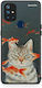 Smartfits Cat Goldfish OnePlus Nord N10 5G Hülle