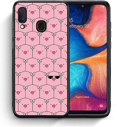 Smartfits Pig Glasses Samsung Galaxy M20 Θήκη